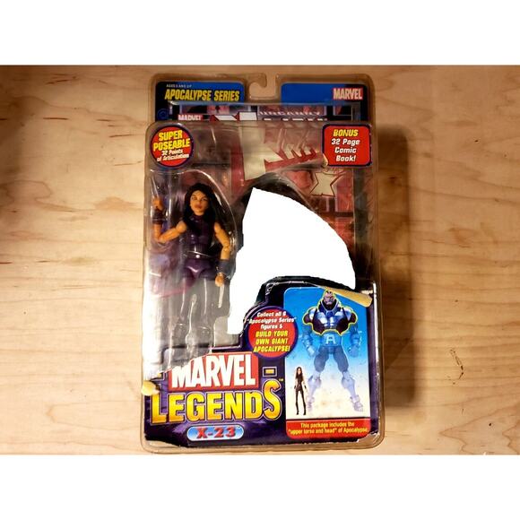 🗨🧬 Toybiz Marvel Legends X-men X-23 - Purple Version TOY BIZ (No BAF) 🧬🗨 - Picture 1 of 2